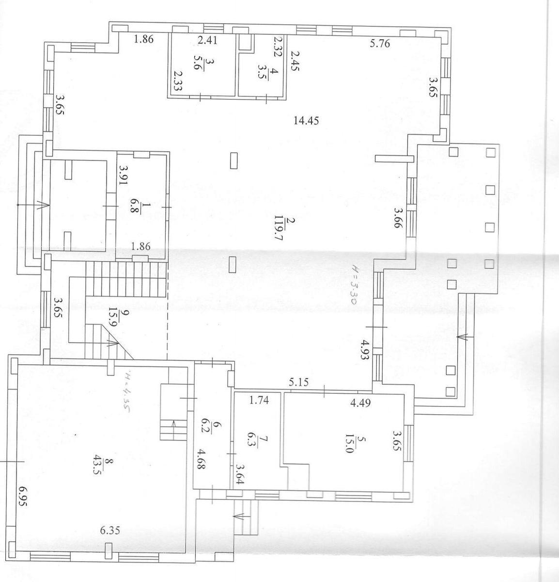 Дiм вул. Богатирська, 416м2, місто Київ10