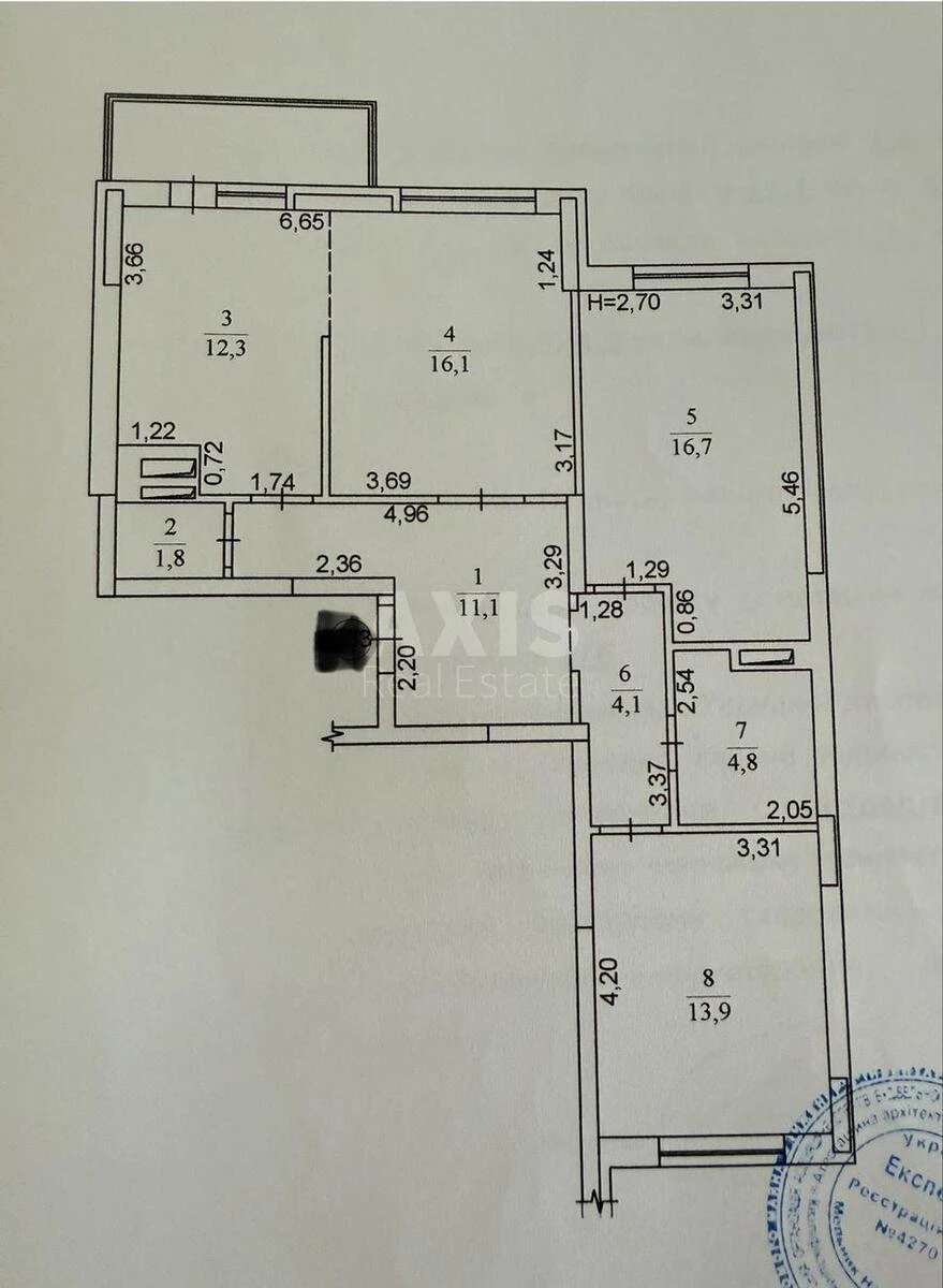3к квартира ул. Воскресенская 147112316