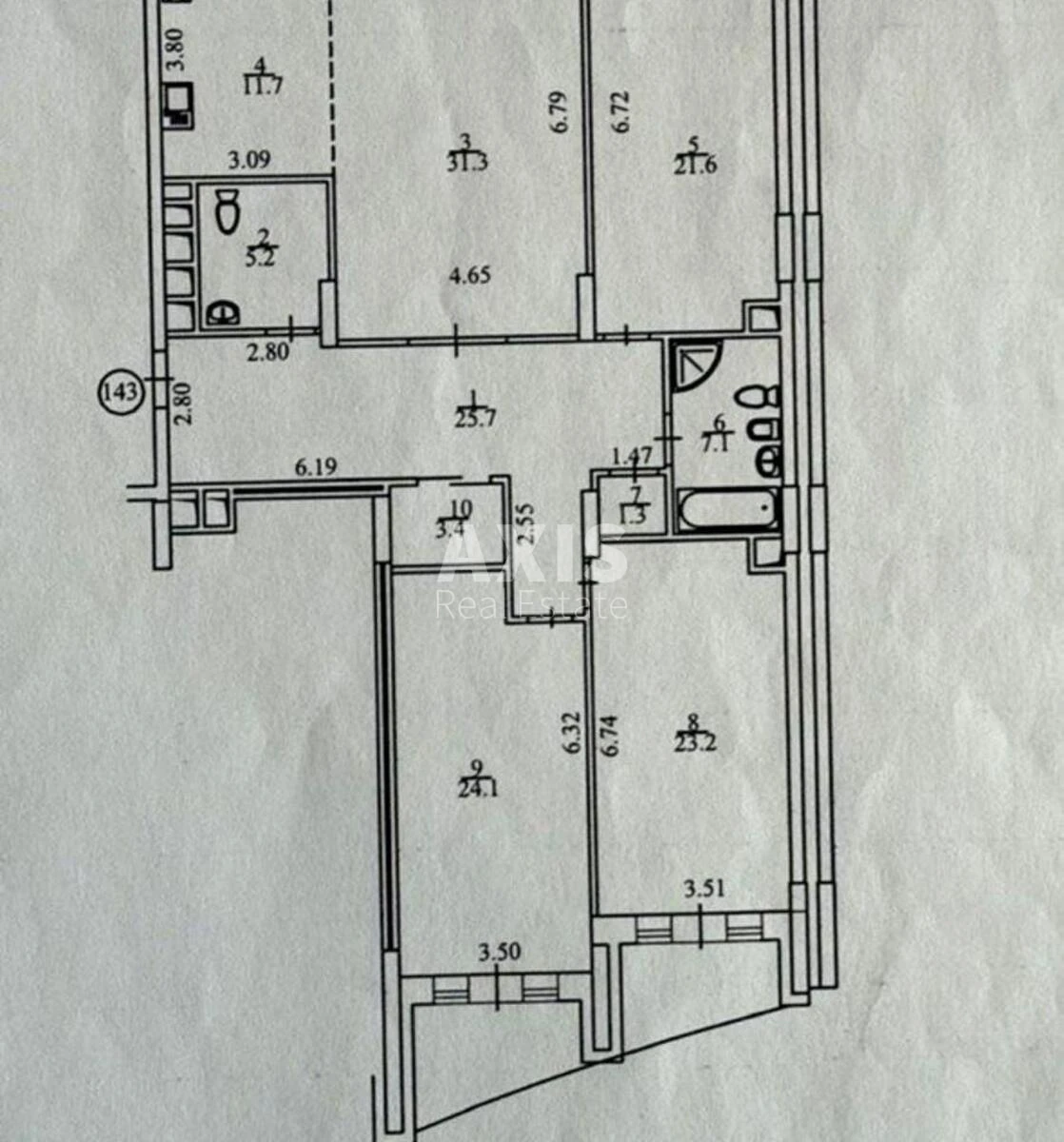 5k apartment vul. Jevgena Konoval'cja 36B658301