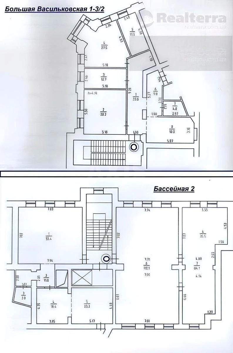 Офис ул. Бассейная 2, 422м26893115