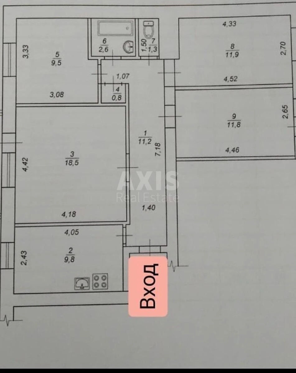 4k apartment vul. Avtozavods'ka 5А709465