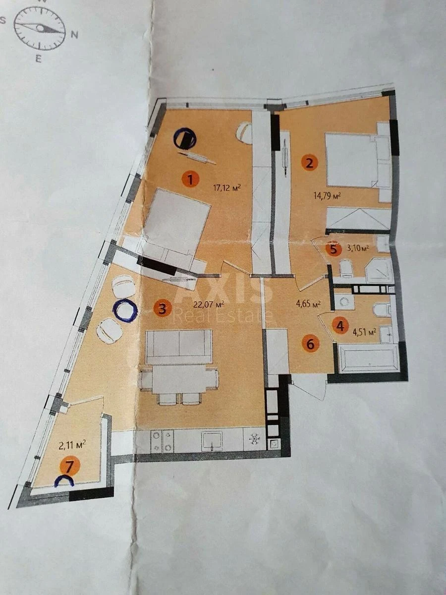 2к квартира ул. Берковецкая 6677070