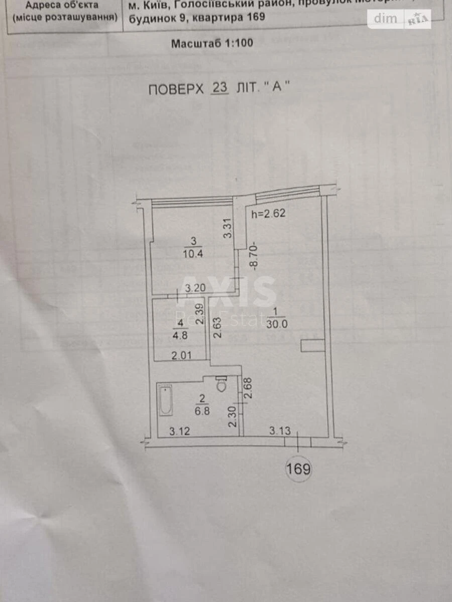 2k apartment prov. Motornyj 97111310