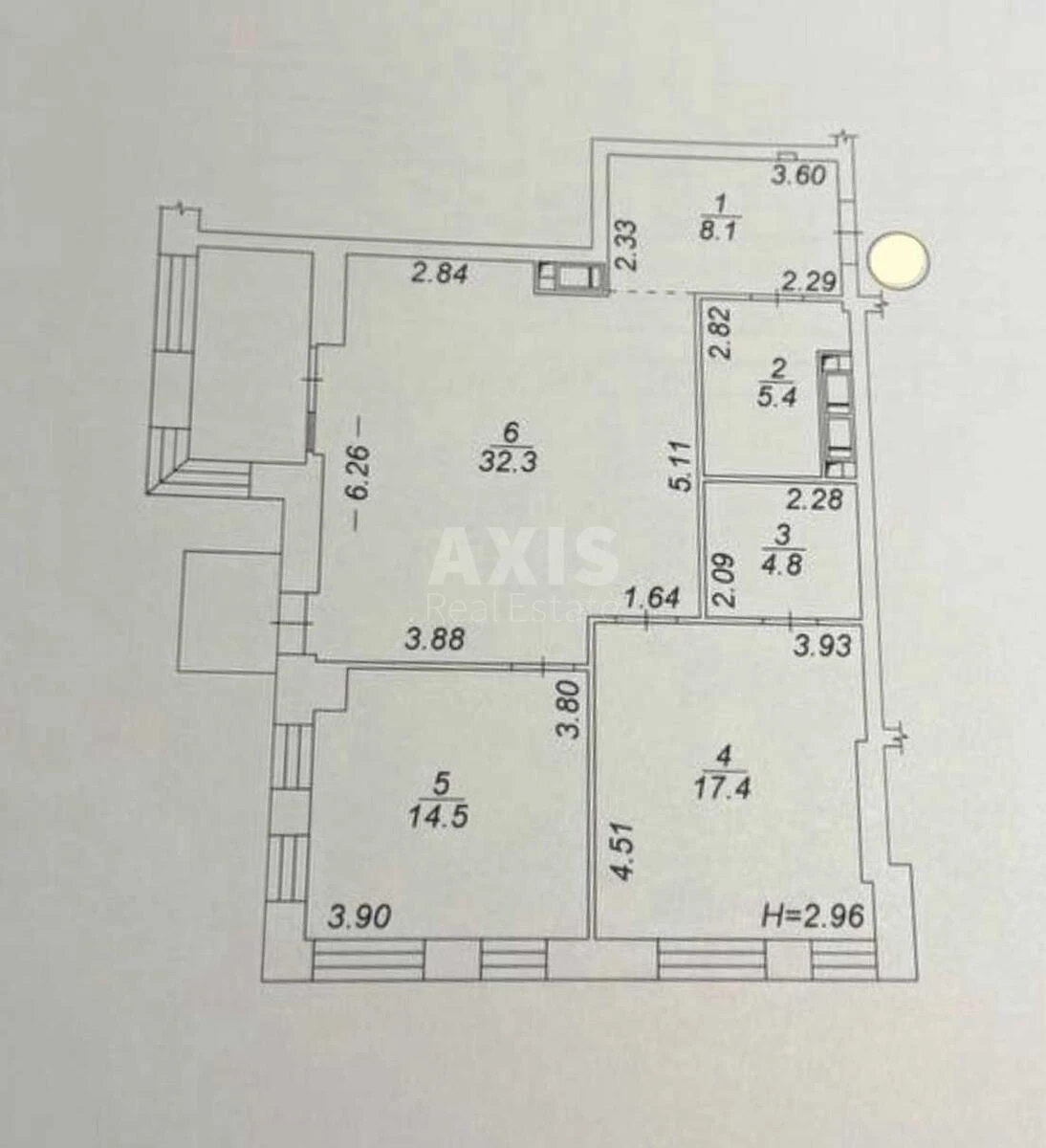 3k apartment vul. Vasylya Tyutyunnyka 39/2710098