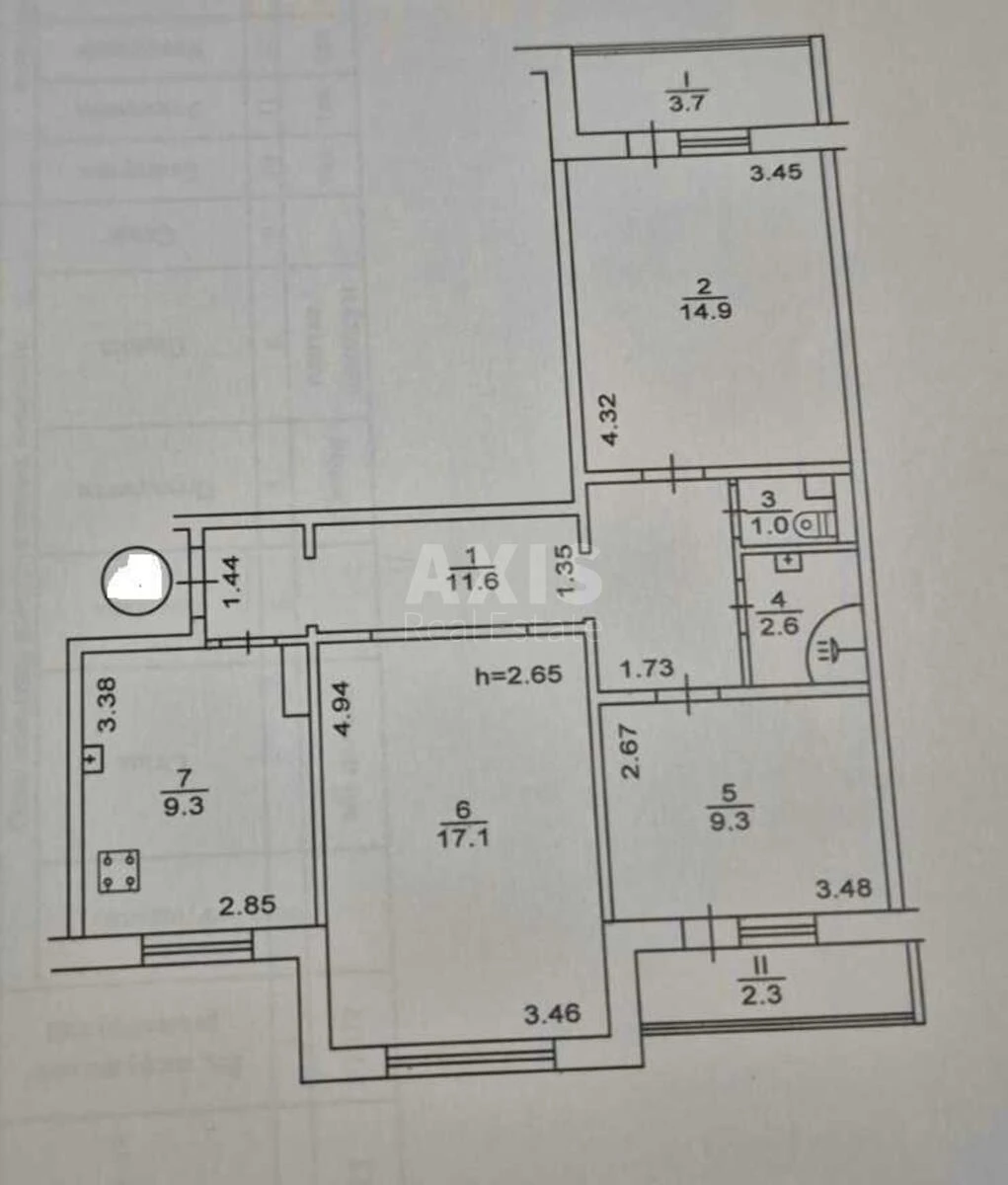3k apartment vul. Gajdaj Zoi' 107008515