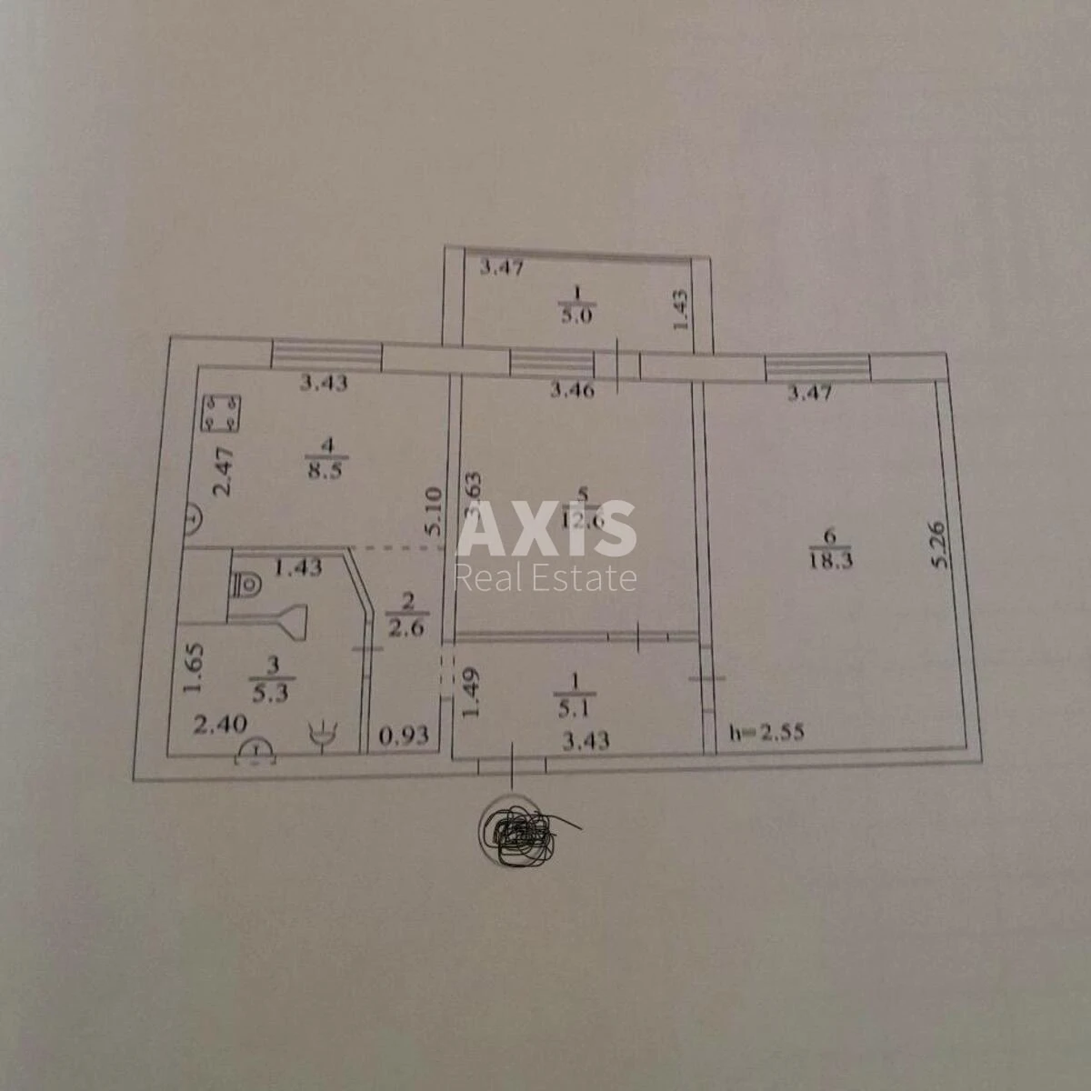 2k apartment pr. Voskresenskyy 13/26691111