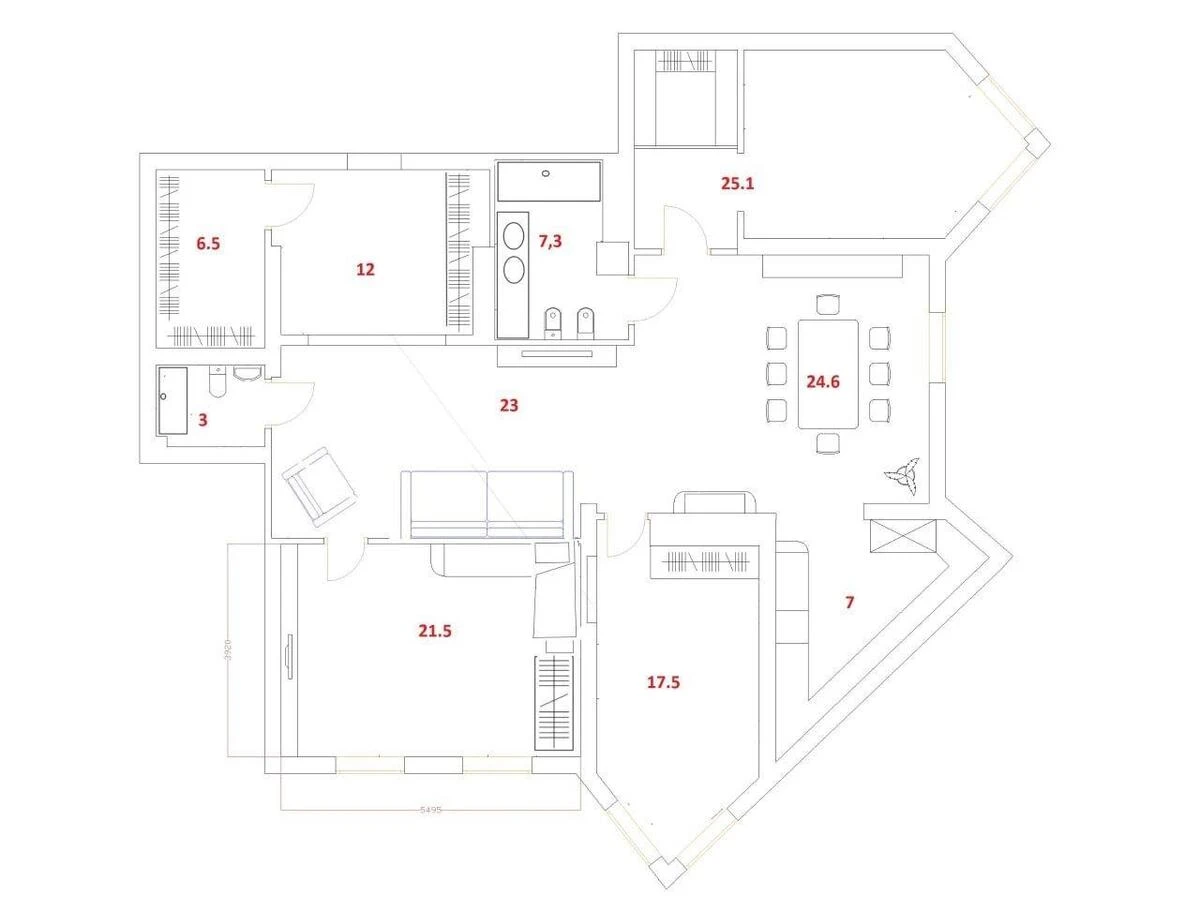 4k apartment vul. Saperno-Slobids'ka 227140518