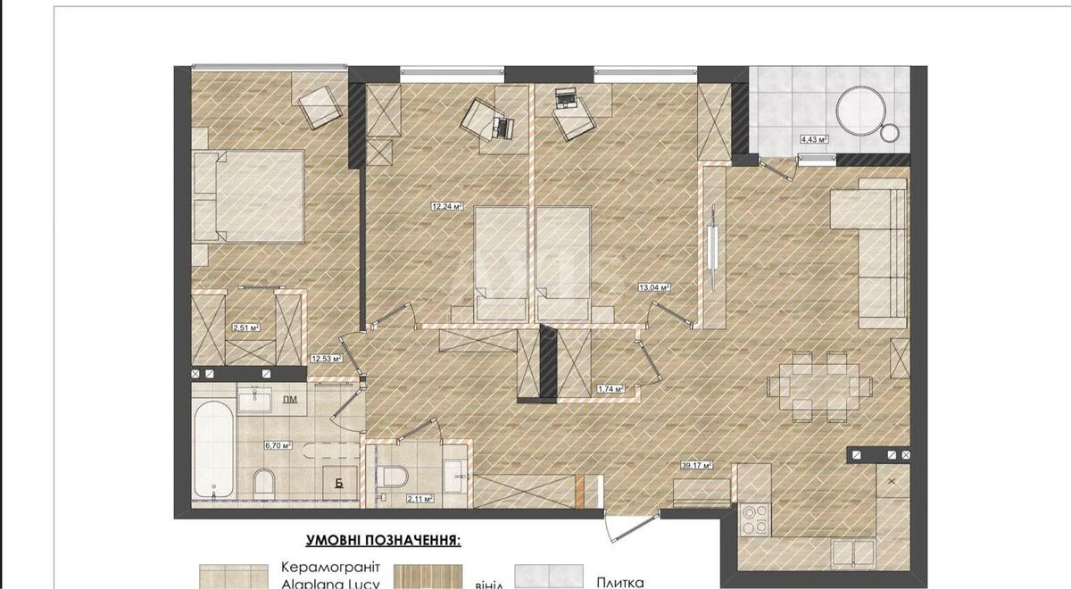 3k apartment bul. Lepse Ivana 28695916
