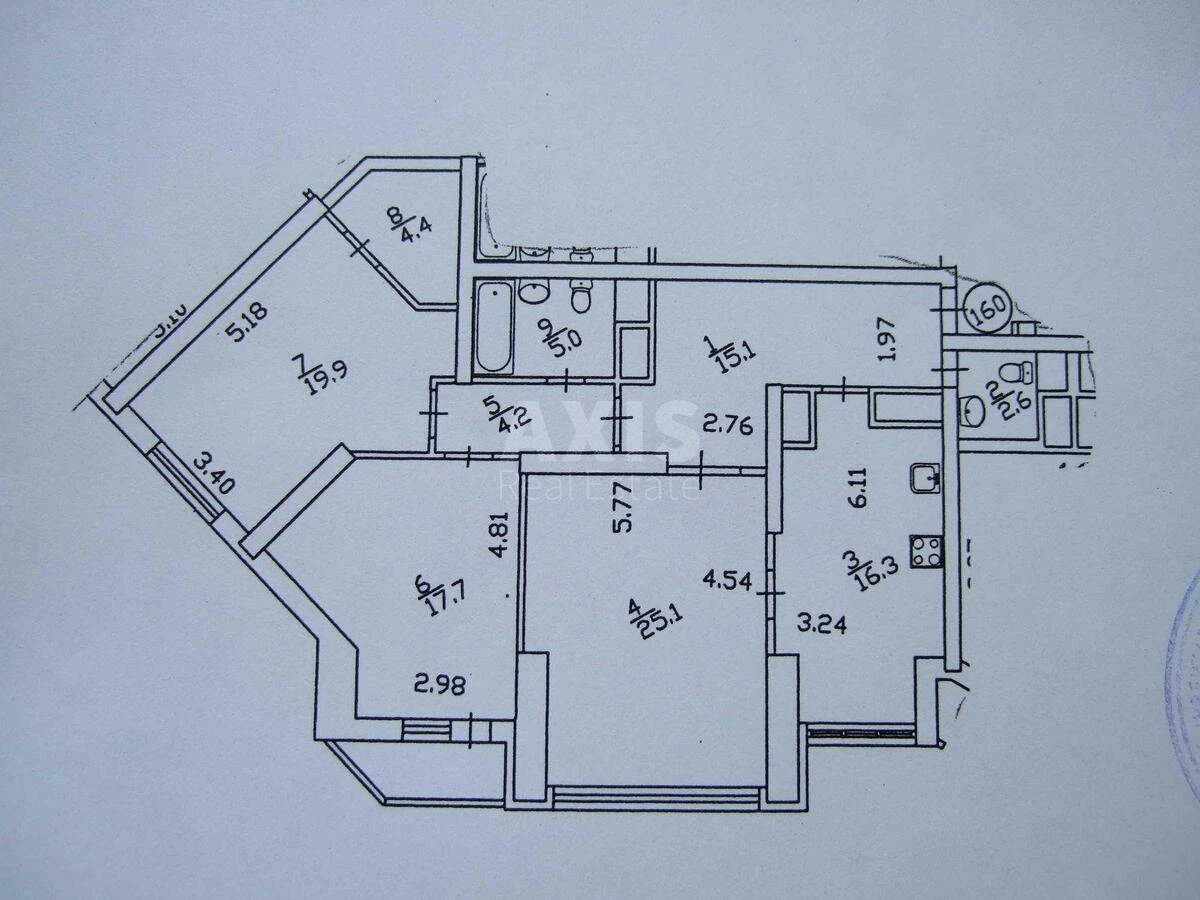 3k apartment vul. Knjazhyj Zaton 216975012