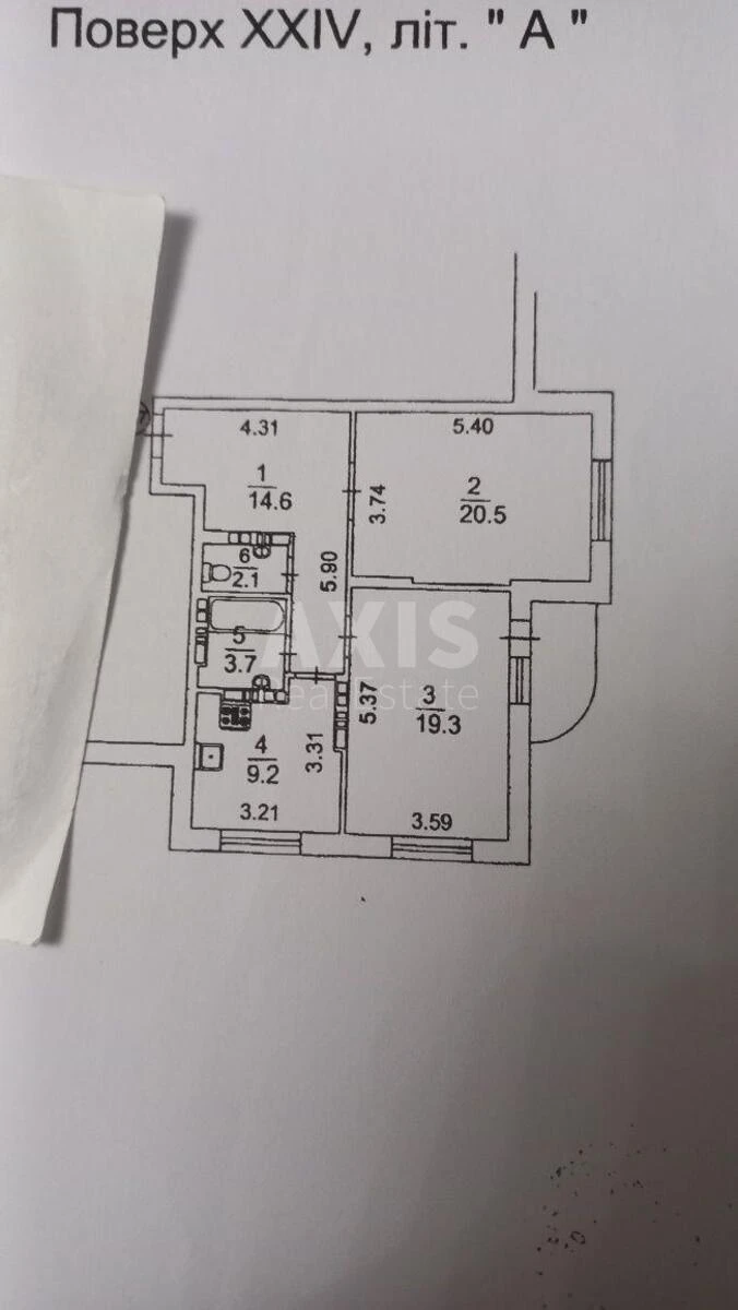 2k apartment vul. Kondratjuka Jurija 16978019