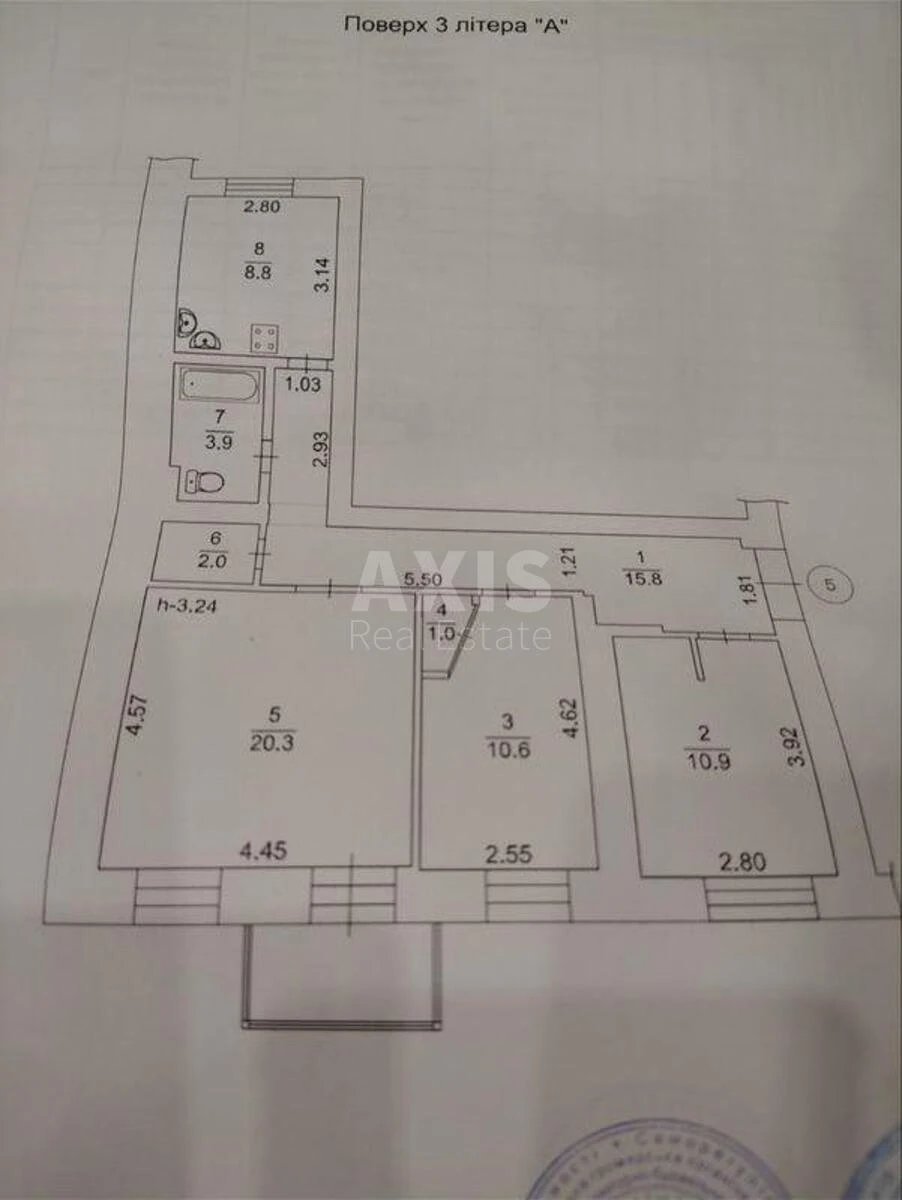 3k apartment vul. Gonchara Olesja 90/927114319