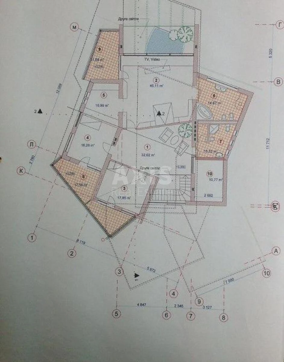 House prov. Artezians'kyj, 662m2, Kyiv city609244