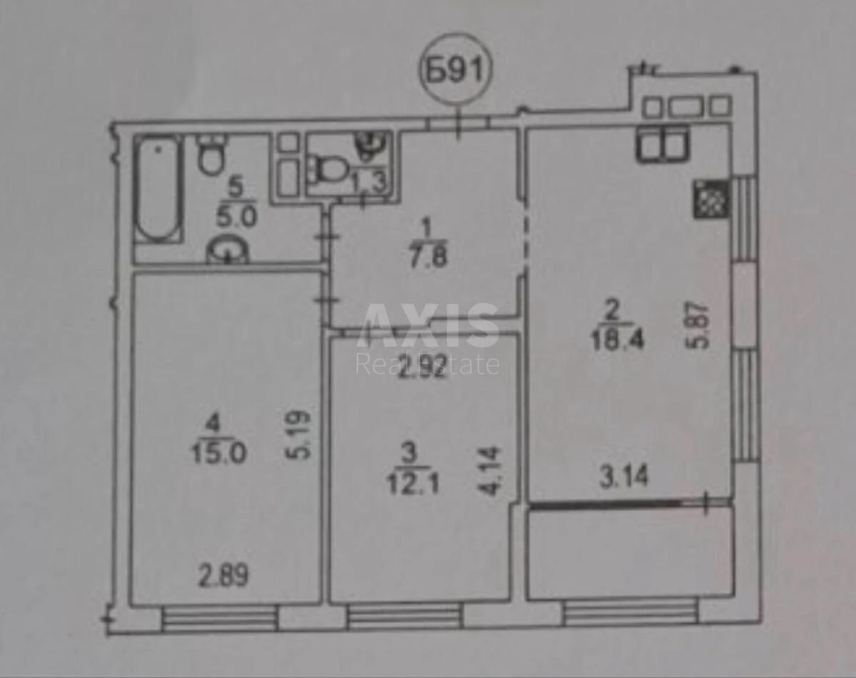 2к квартира наб. Днепровская 20А685927