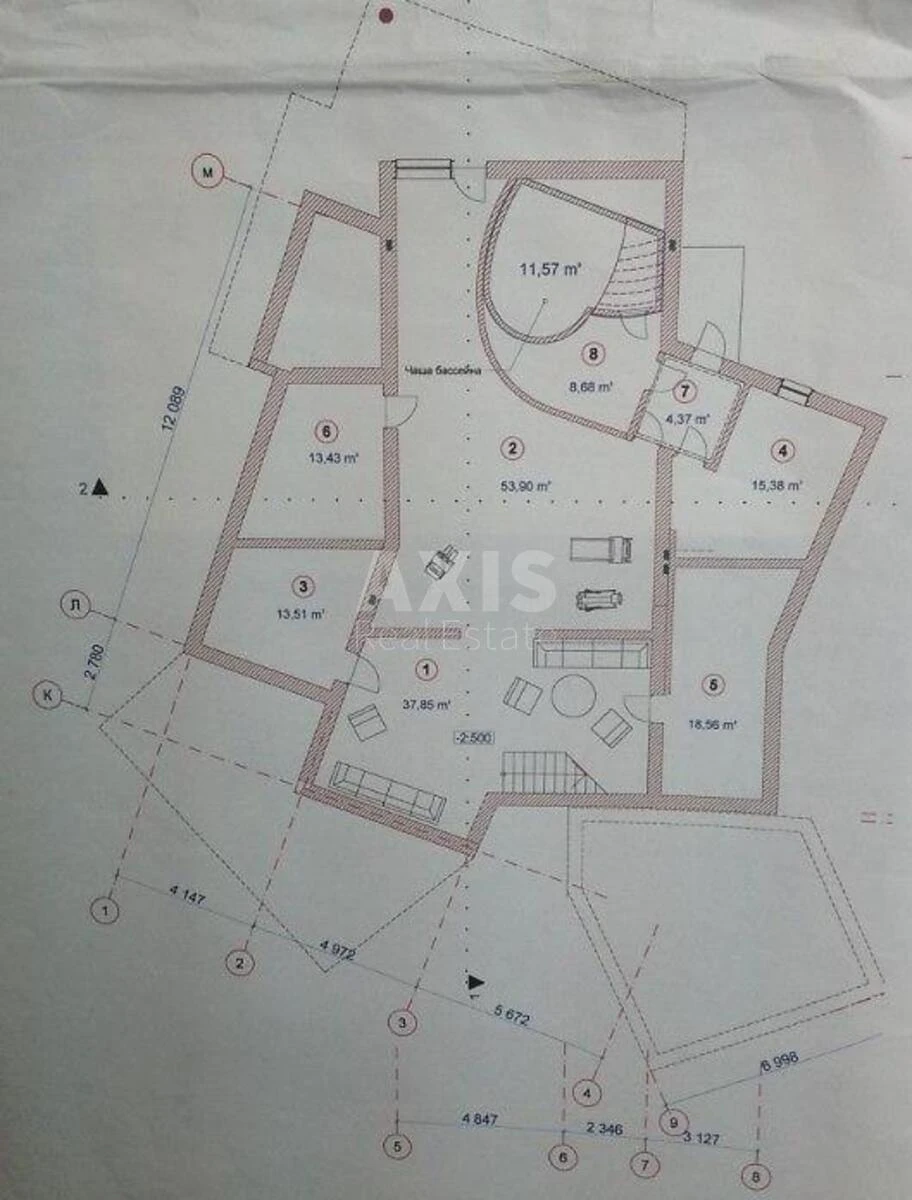 House prov. Artezians'kyj, 662m2, Kyiv city609248