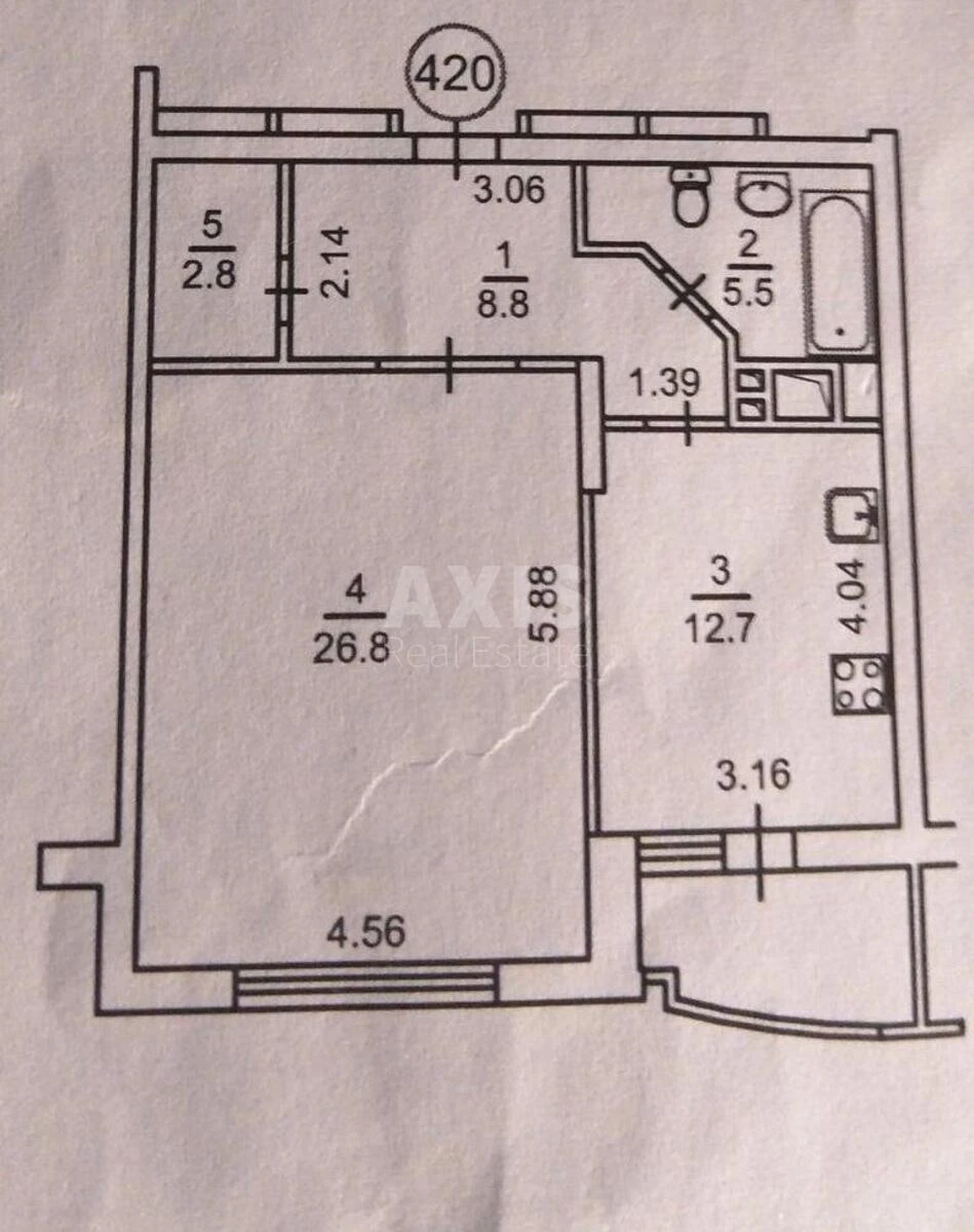1к квартира ул. Княжий Затон 21688676