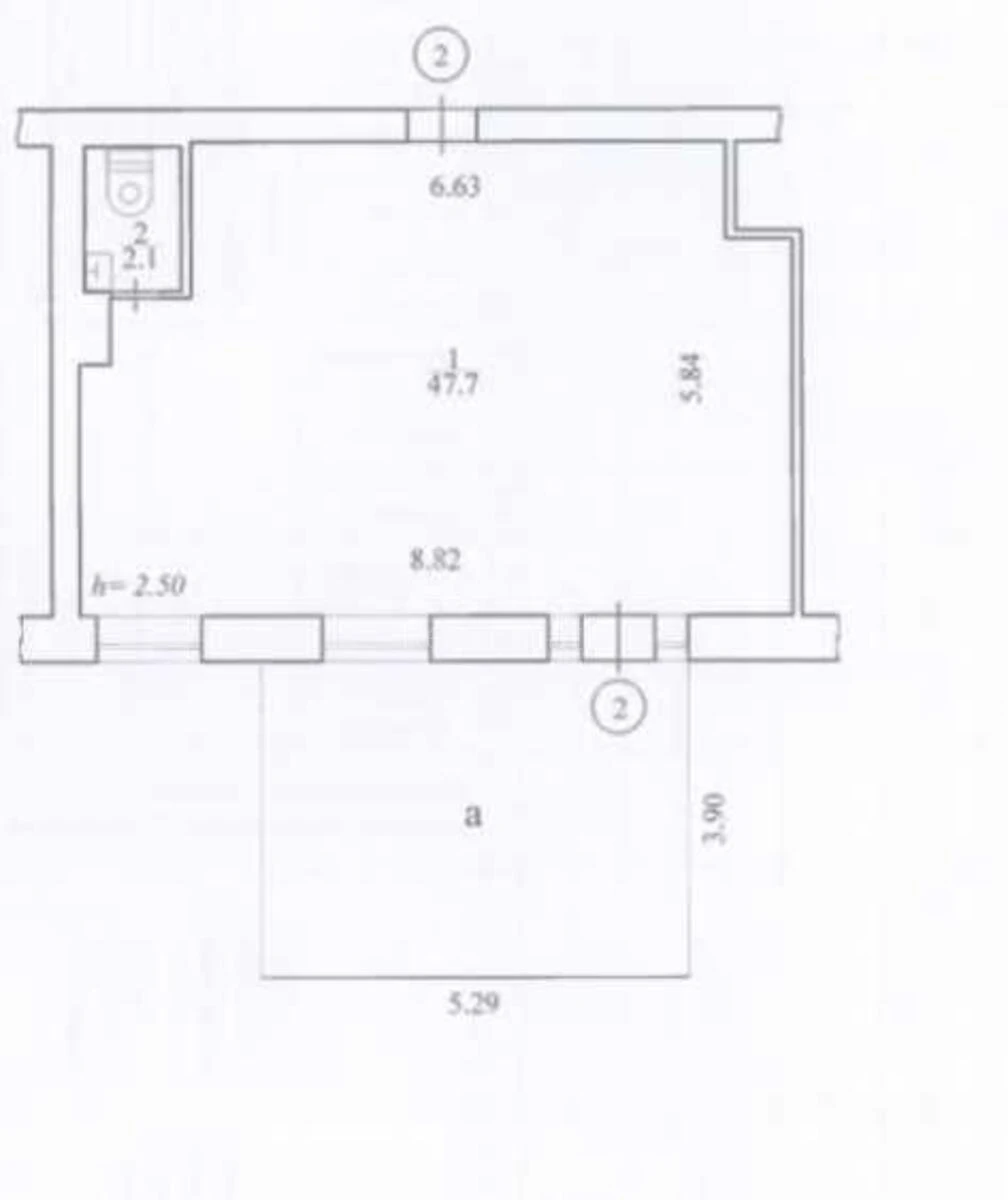Trade object vul. Shovkovychna 48, 50m26980714