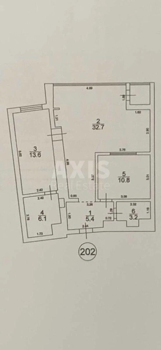 1k apartment vul. Glybochyc'ka 136966019