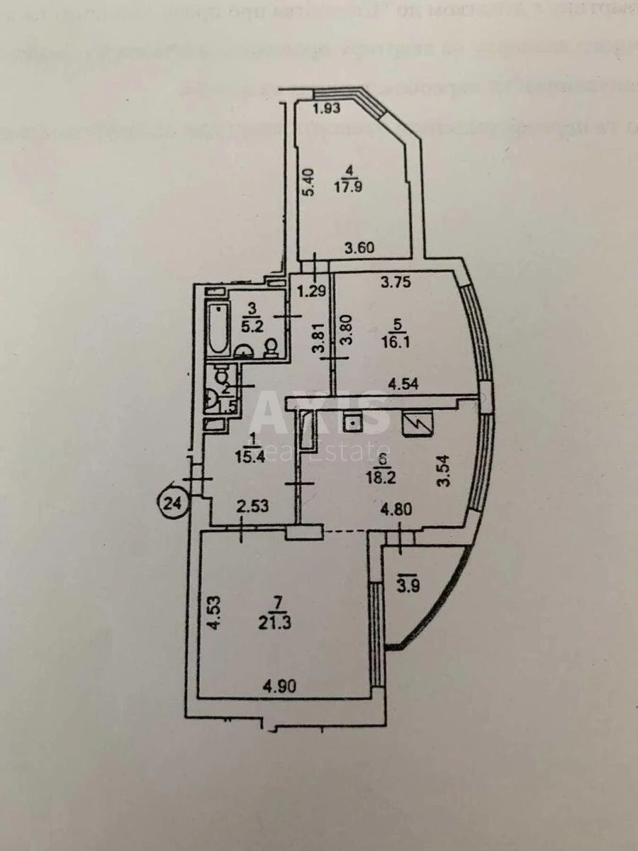 3k apartment vul. Gryshka Myhajla 96997612