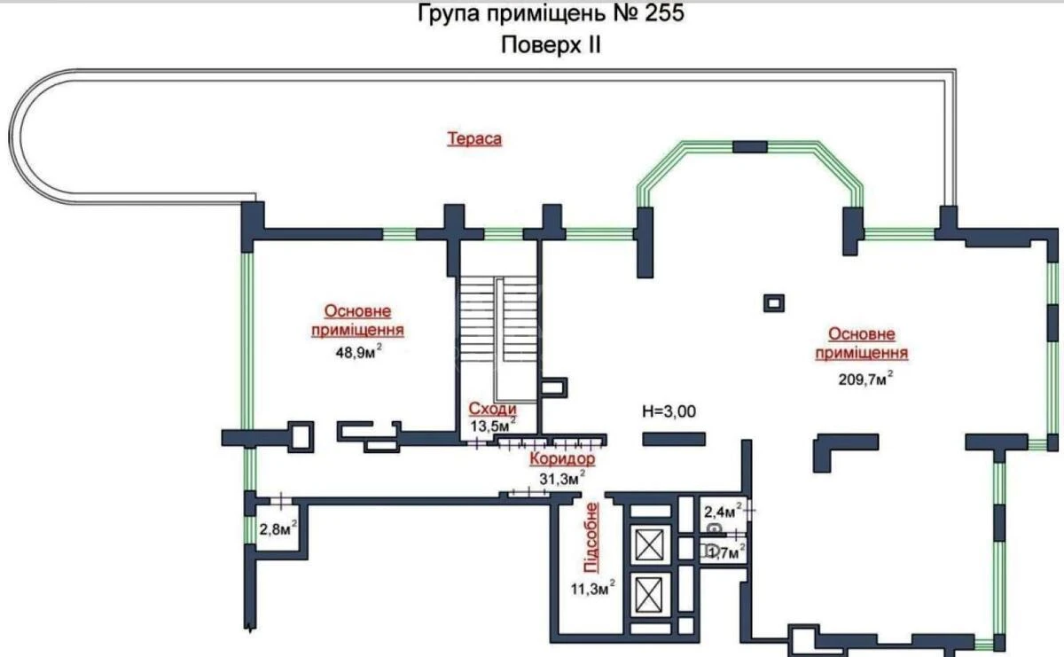 Офис пр-т Тычины Павла 18Б, 432м26926814