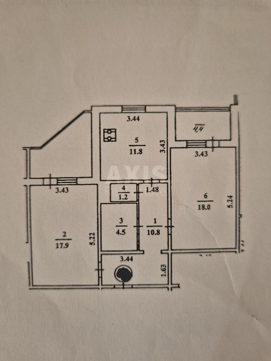 2k apartment vul. Lavruhina Mykoly 5689019