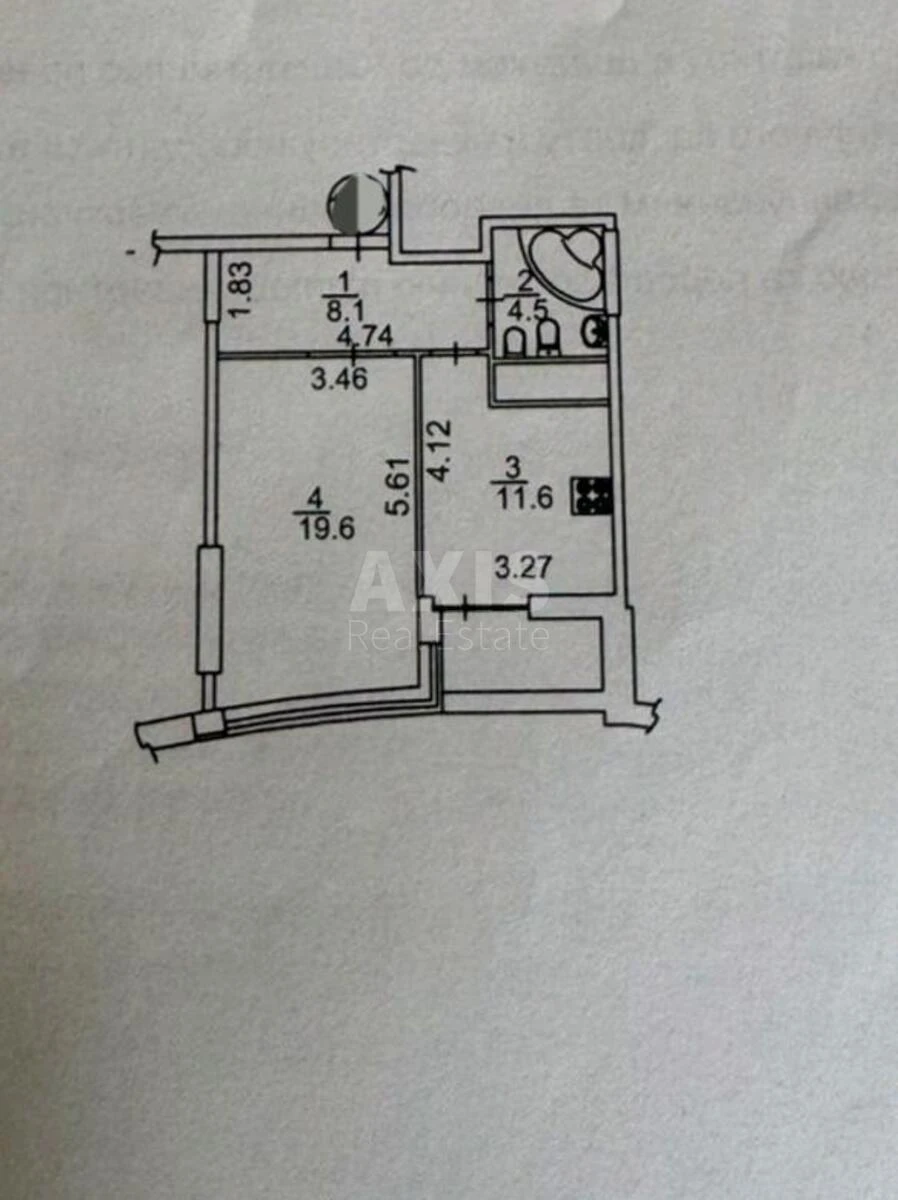 1k apartment vul. Vyshgorods'ka 456864613
