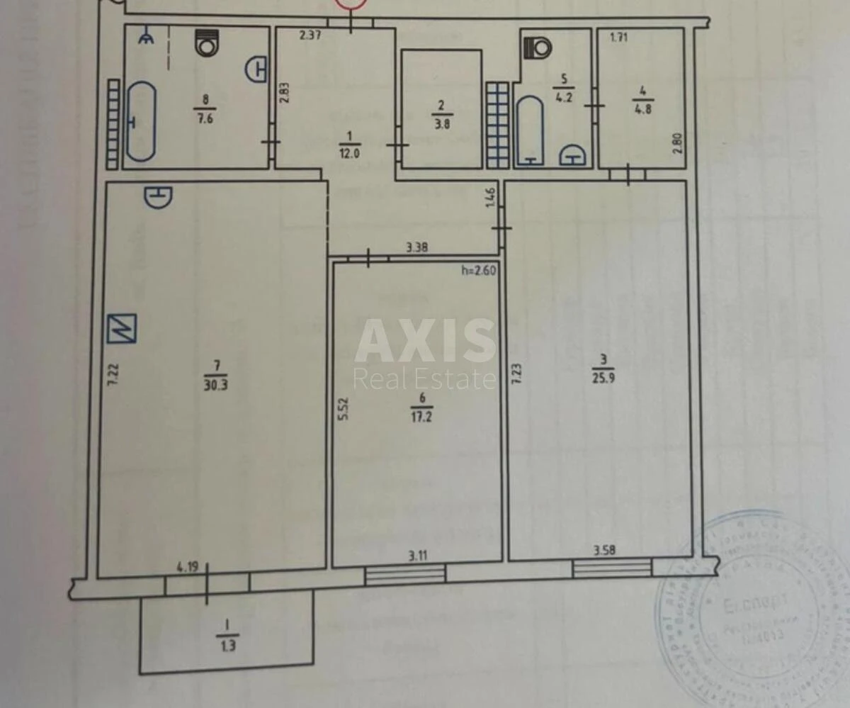 3k apartment vul. Myhajla Maksymovycha 24Б6883912