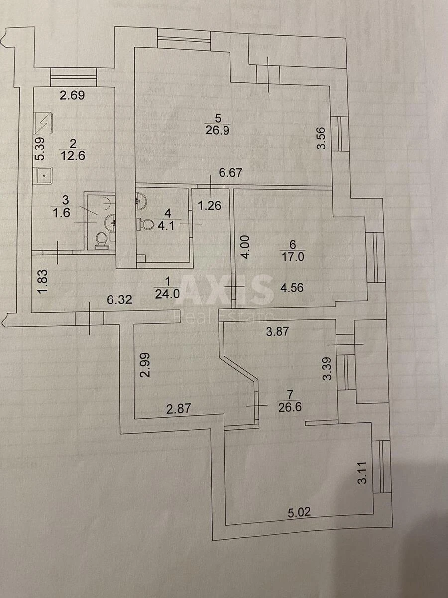 4k apartment vul. Olevs'ka 3А690678