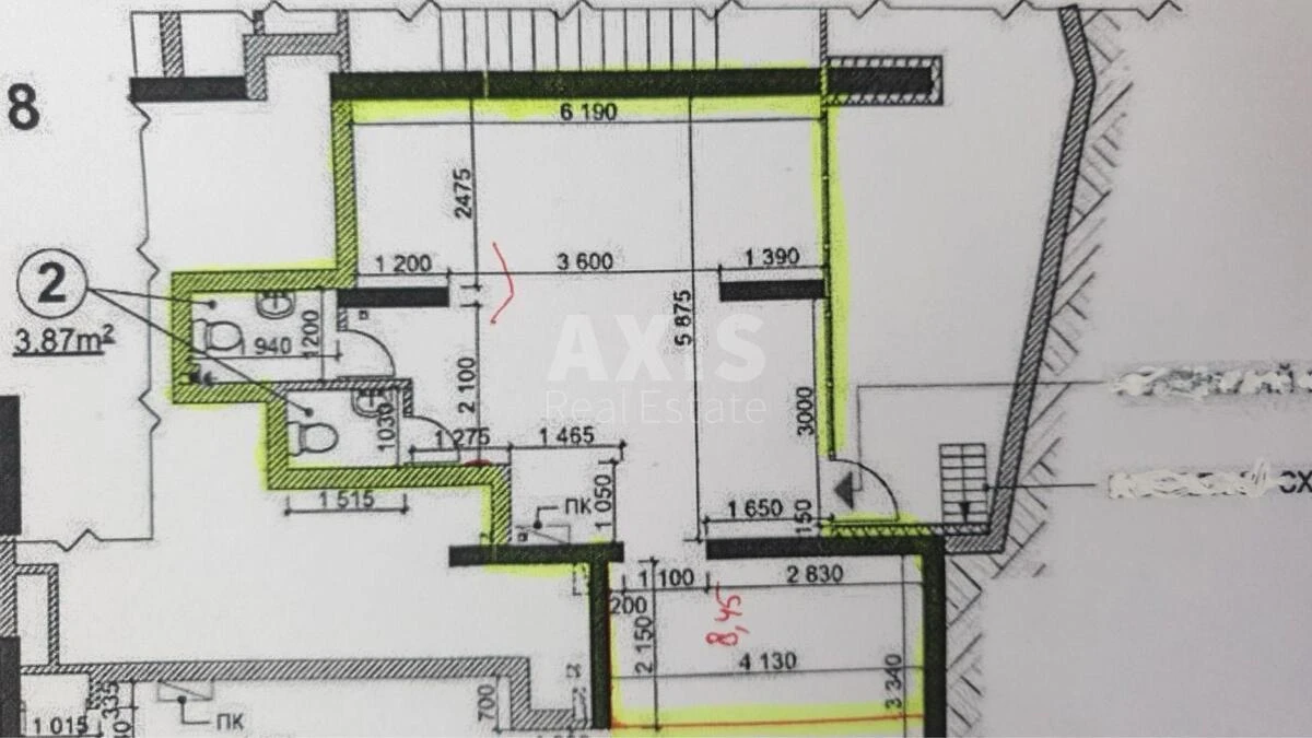 Офис ул. Липковского Василия Митрополита 37Б, 43м2698855