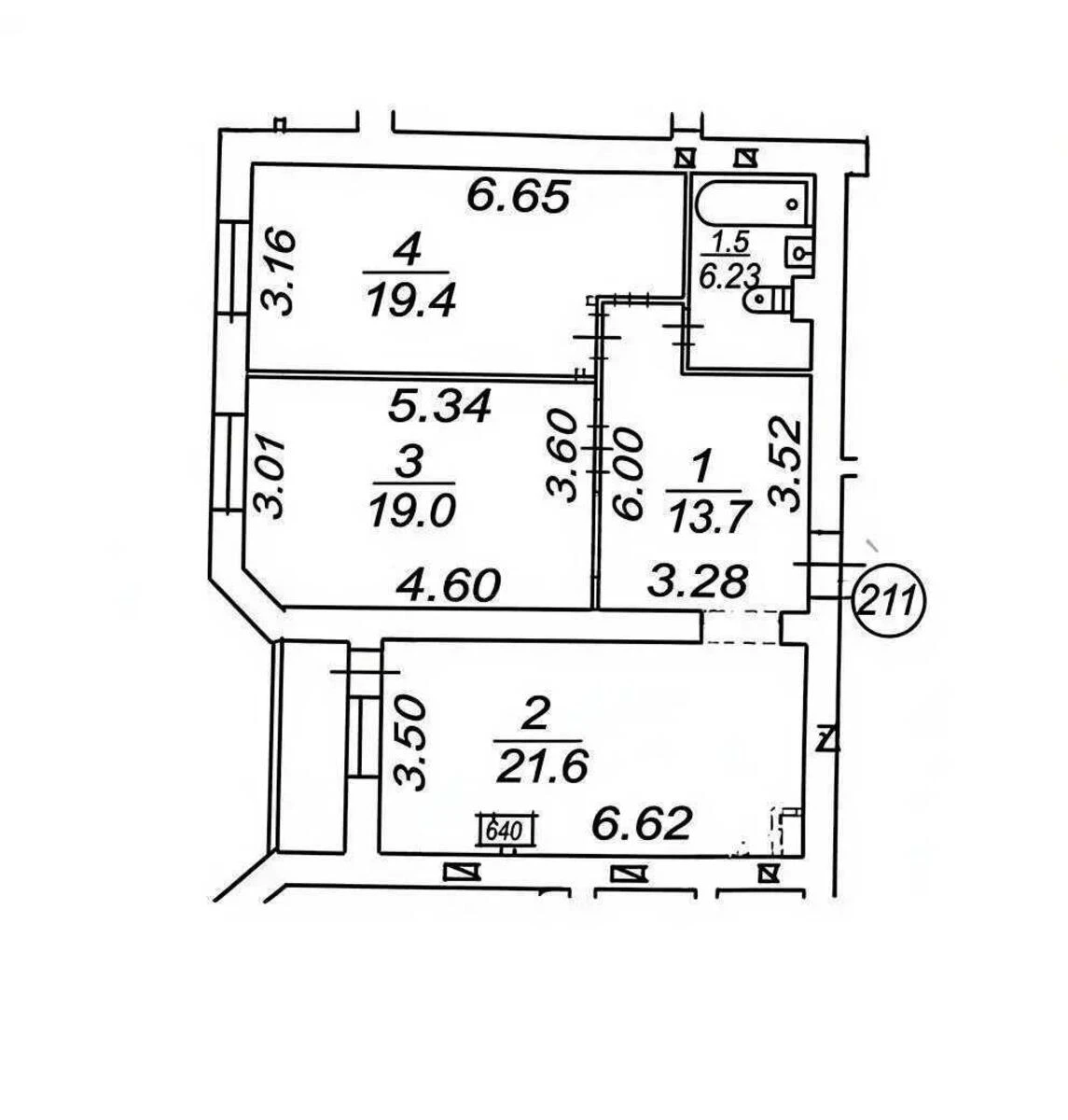 2k apartment vul. Kadets'kyj gaj 37005812