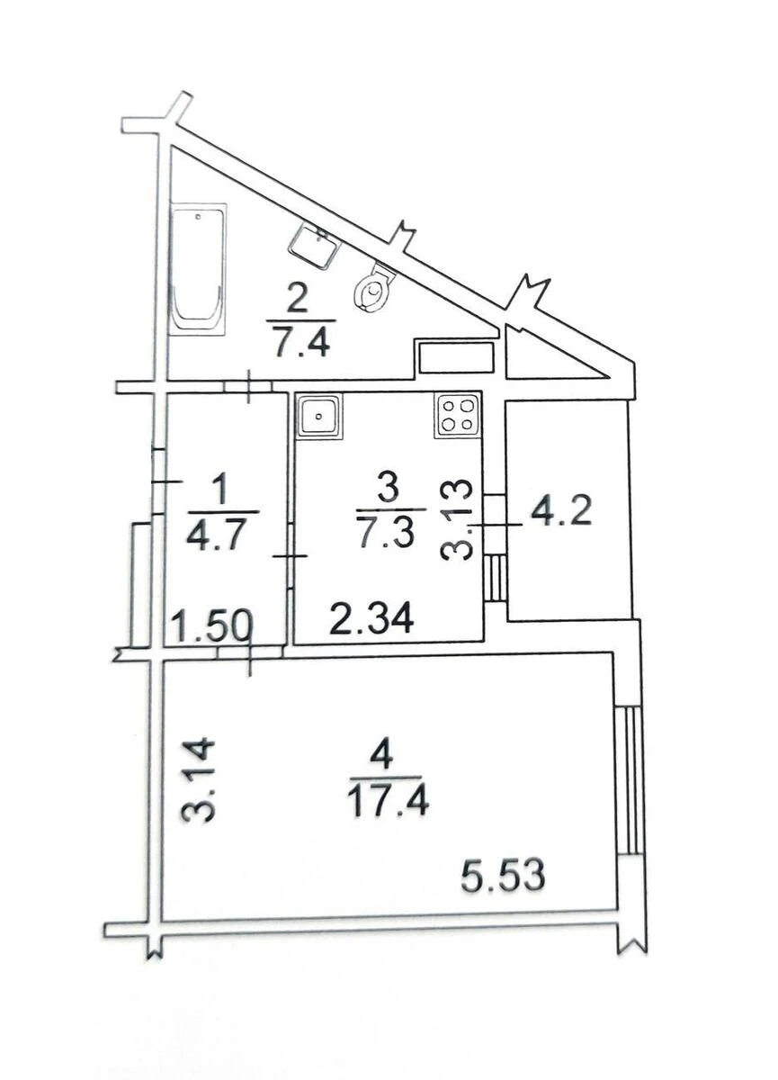 1к квартира ул. Чавдар Елизаветы 216426716
