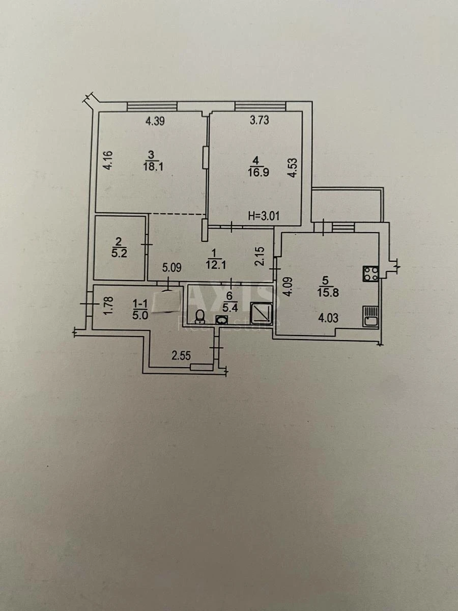 2к квартира ул. Антоновича 1036735914