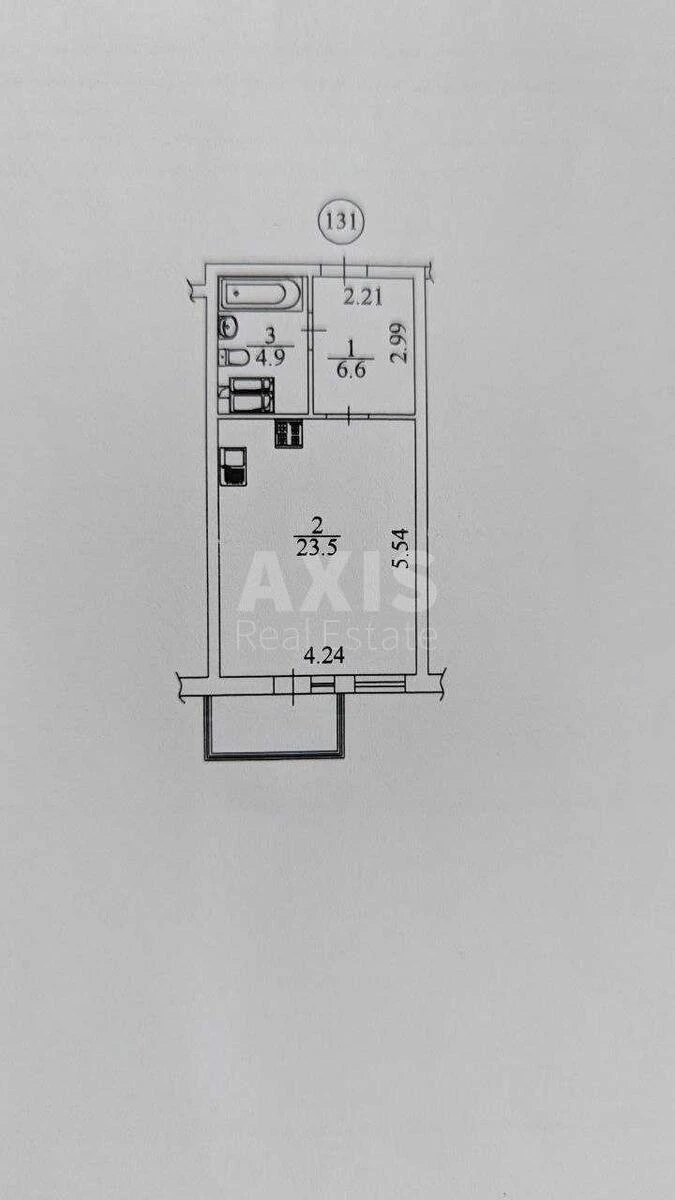 1k apartment vul. Zabolotnogo Akademika 156965410