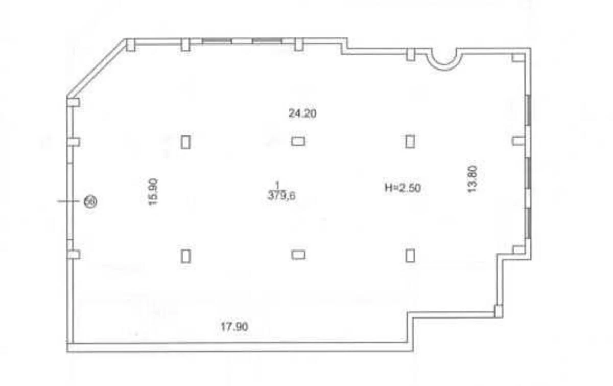 Office vul. Glybochyc'ka 40, 379m26814212