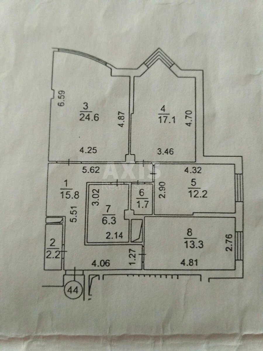 3k apartment pr-t Palladina Akademika 206992311