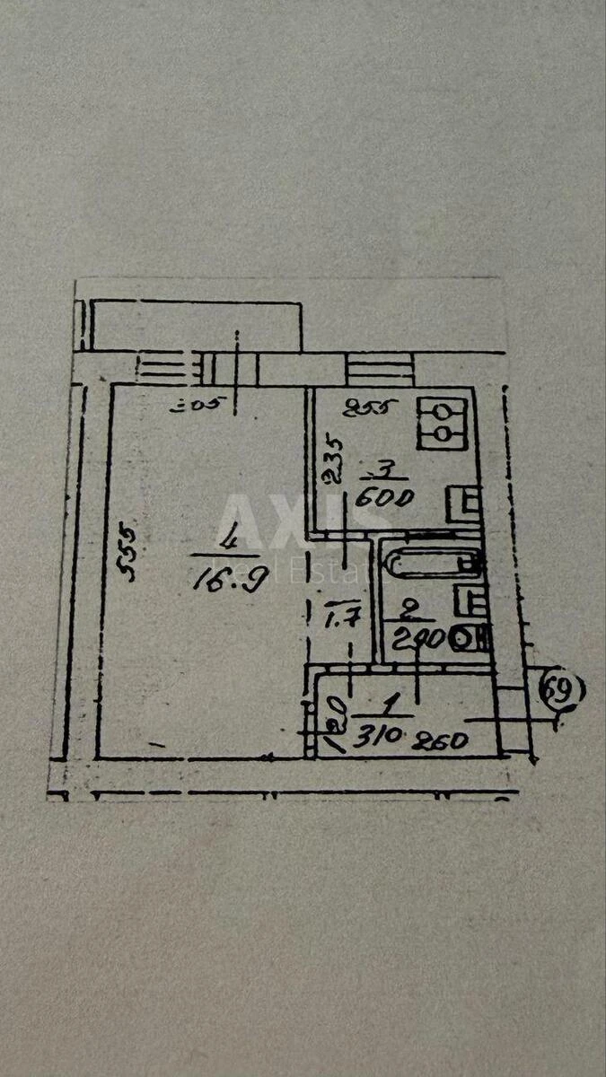 1k apartment pr-t Leonida Kadenyuka 3695486