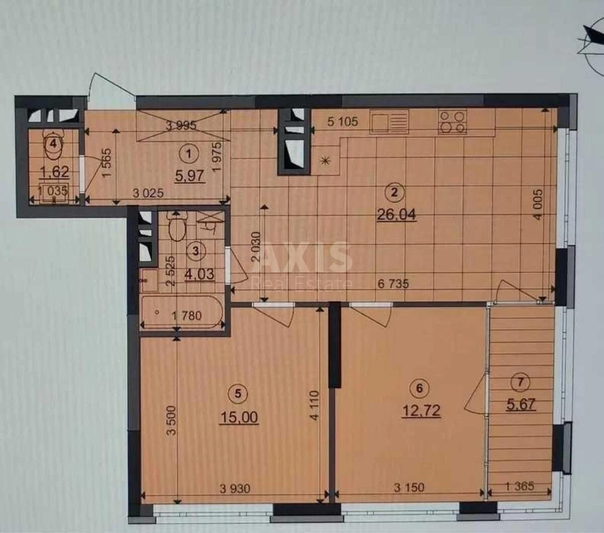 2k apartment vul. Viktora Nekrasova 106820320