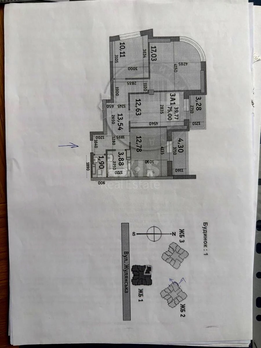 3к квартира ул. Жулянская 10693981