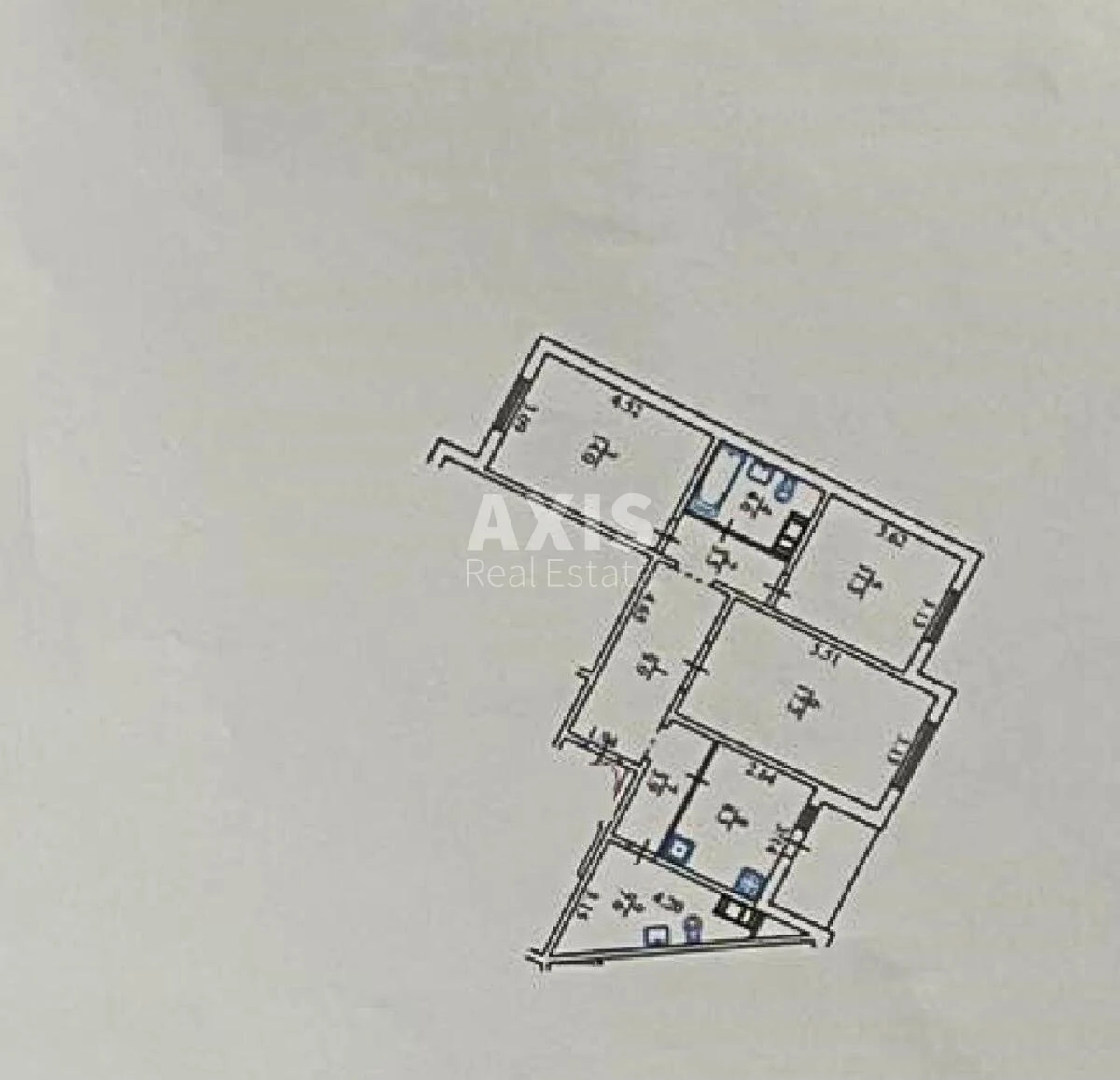 3k apartment vul. Mezhova 23Б6395411