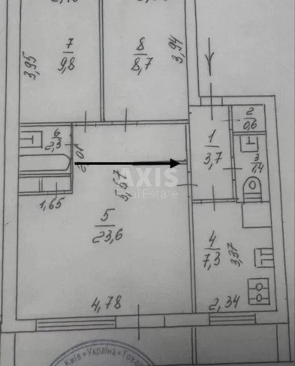 3k apartment vul. Kaunas'ka 12/27012711