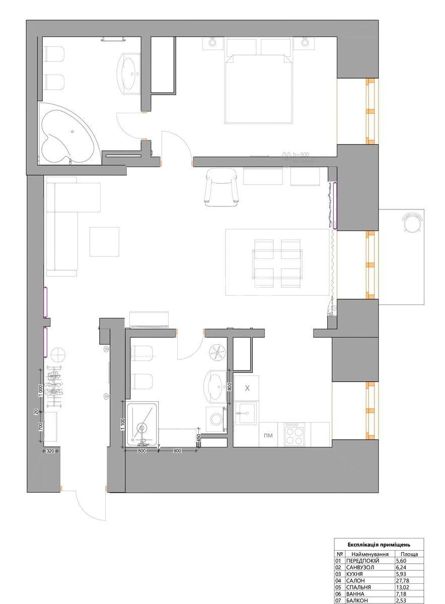 2k apartment vul. Hreshhatyk 256961920
