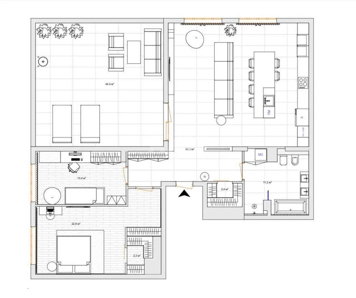 3k apartment vul. Universytets'ka 236914814