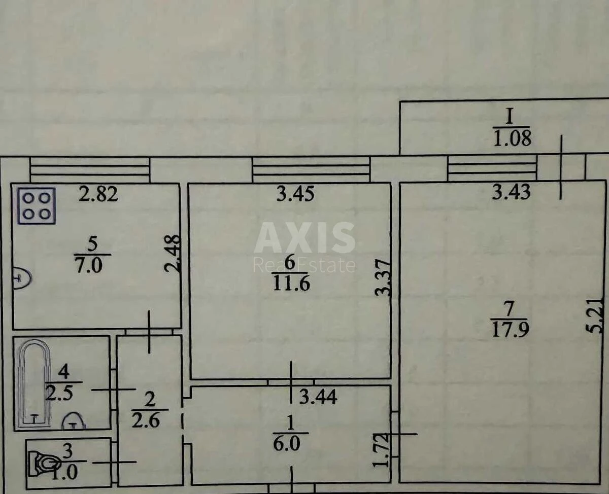 2к квартира ул. Ревуцкого 29700643