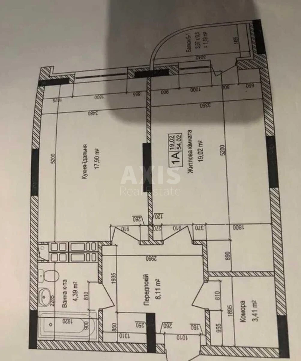 1k apartment vul. Kondratjuka Jurija 36864810