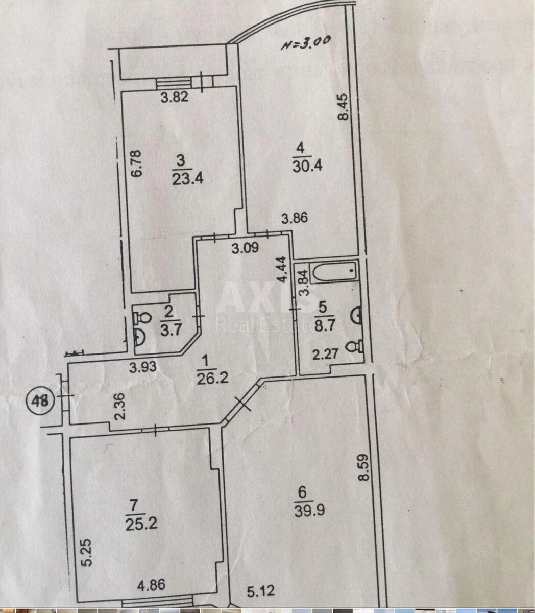 3к квартира ул. Молдавская 26964120