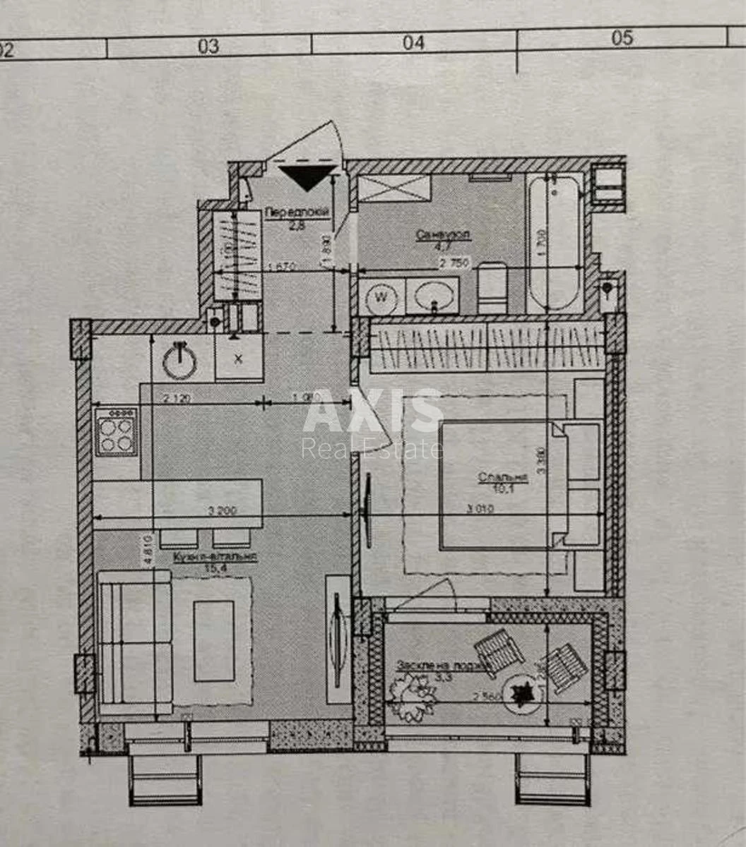 1k apartment bul. Ryl's'kogo Tadeja 1267673