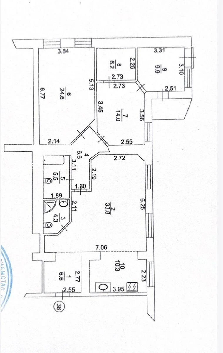 3к квартира ул. Дмитриевская 66А6752718