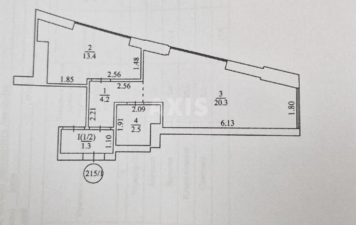 2k apartment vul. Zabolotnogo Akademika 1650575