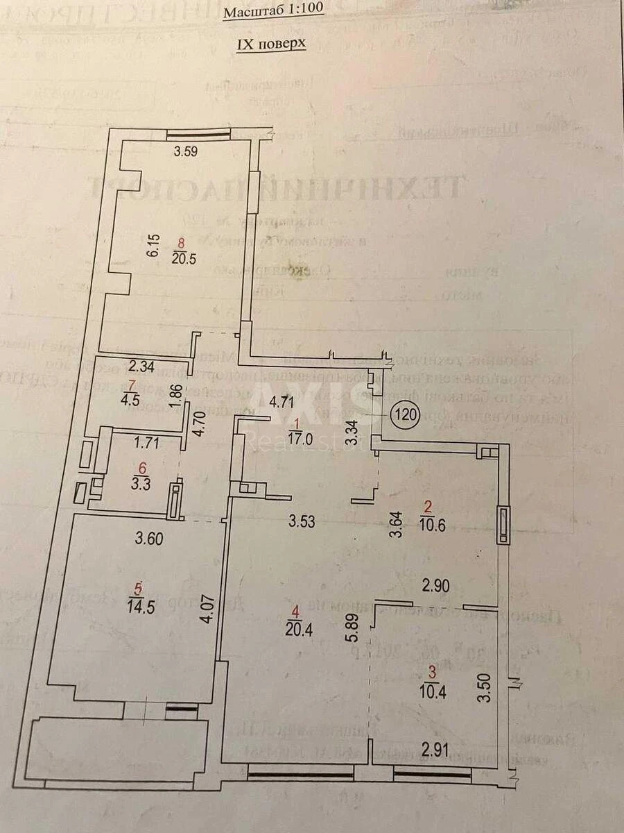 1k apartment pr-t Berestejskij 90/16907619