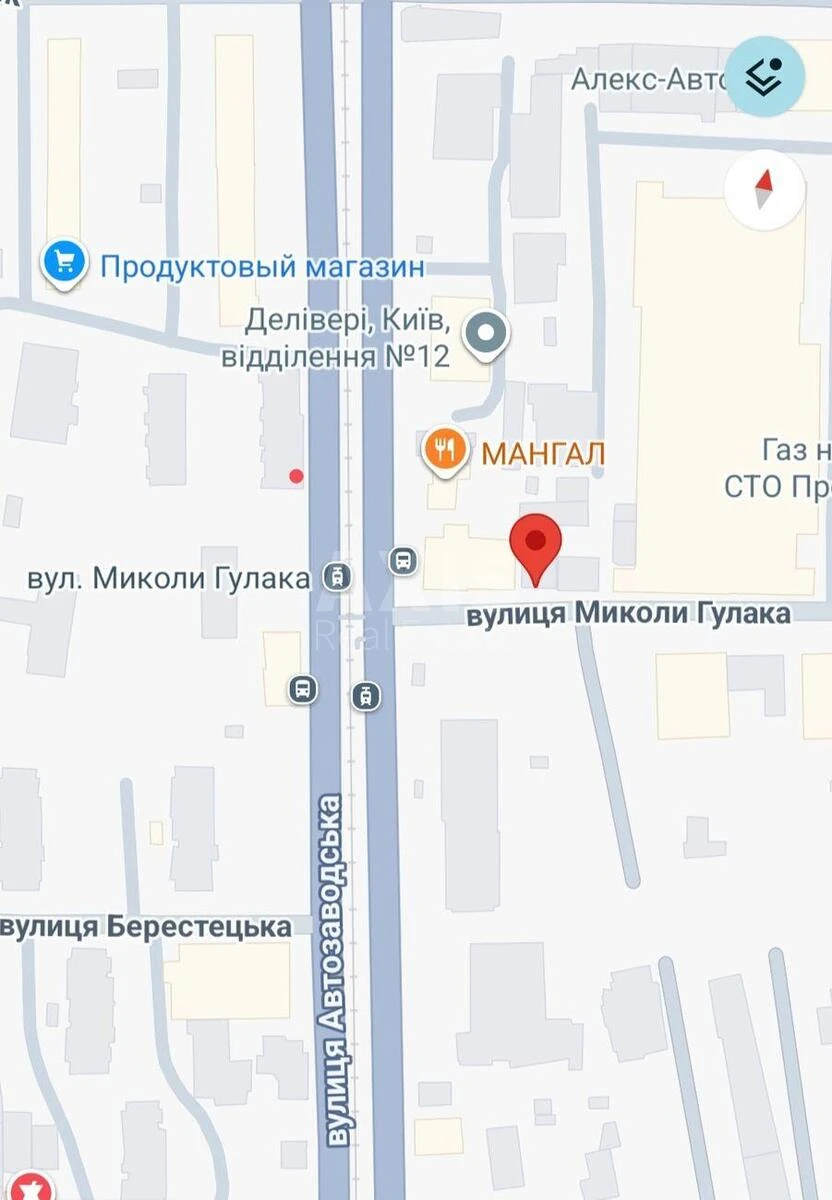 Объект торговли ул. Автозаводская 76, 437м2686726