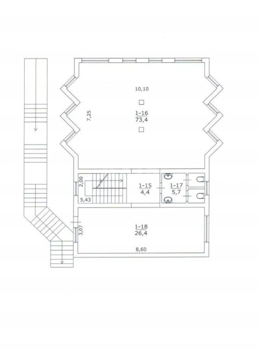 Office vul. Strutyns'kogo Sergija 6, 543m27040916